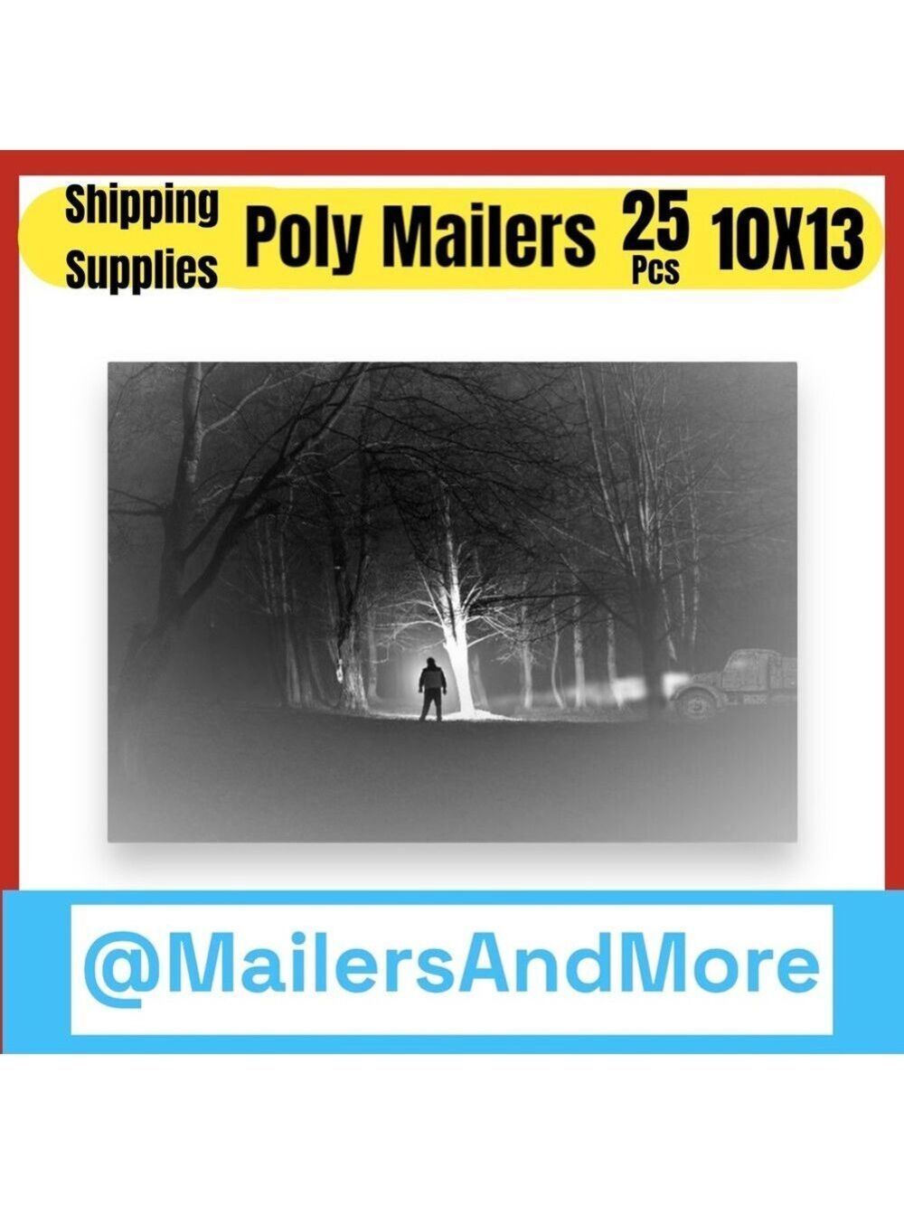 25 10X13 Midnight Creeps Poly Mailers PRICE FIRM Fall - Picture 8 of 15